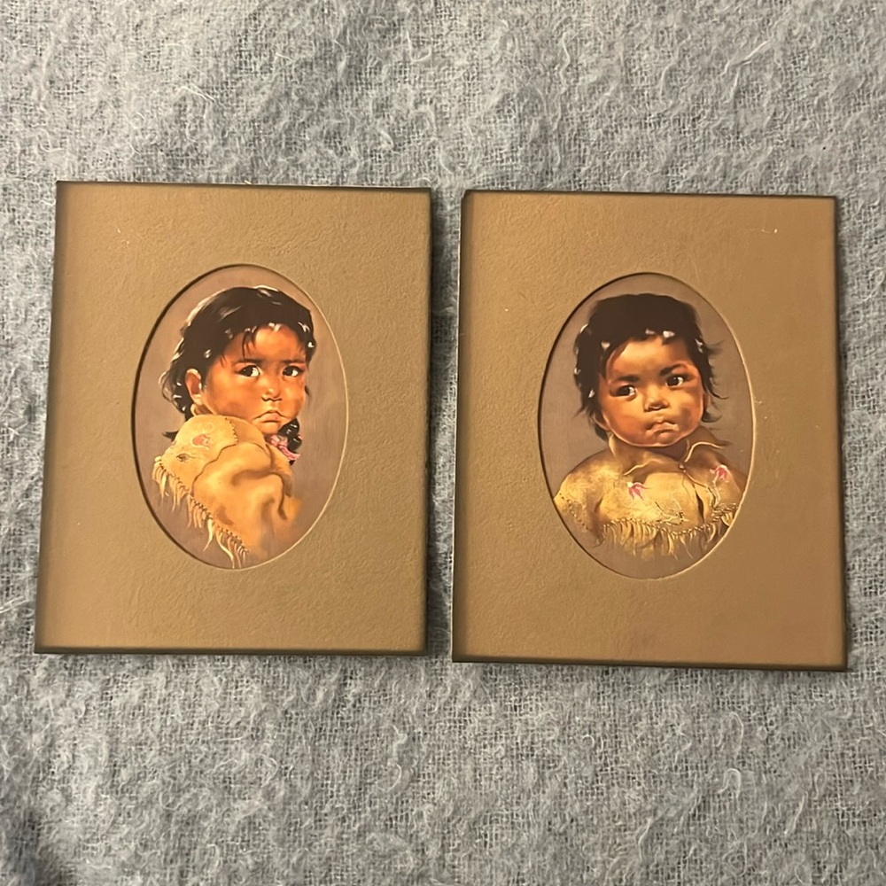 Set of 2 First Nations Dorothy Oxborough art prints